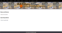 Desktop Screenshot of oldcolonybasketball.org